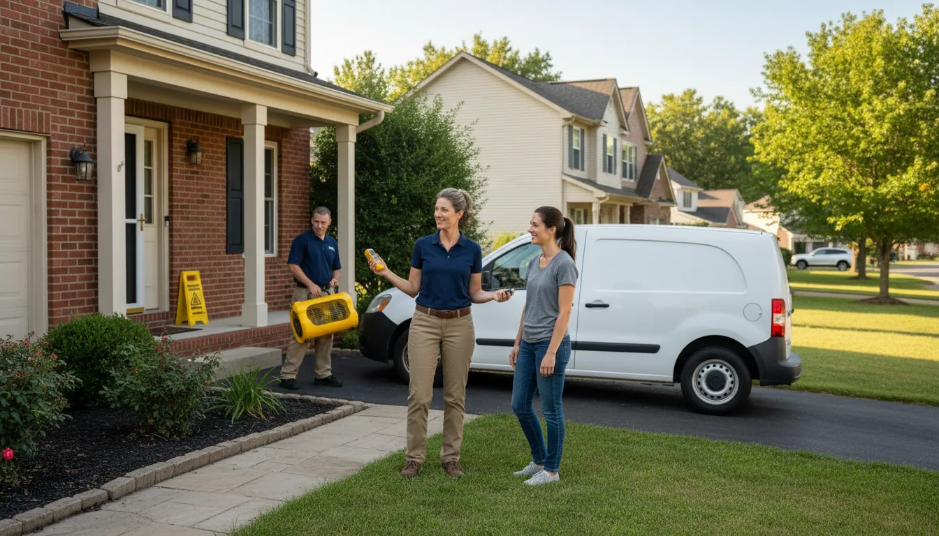 Water restoration image for Emergency Water Damage Restoration in Depew, OK